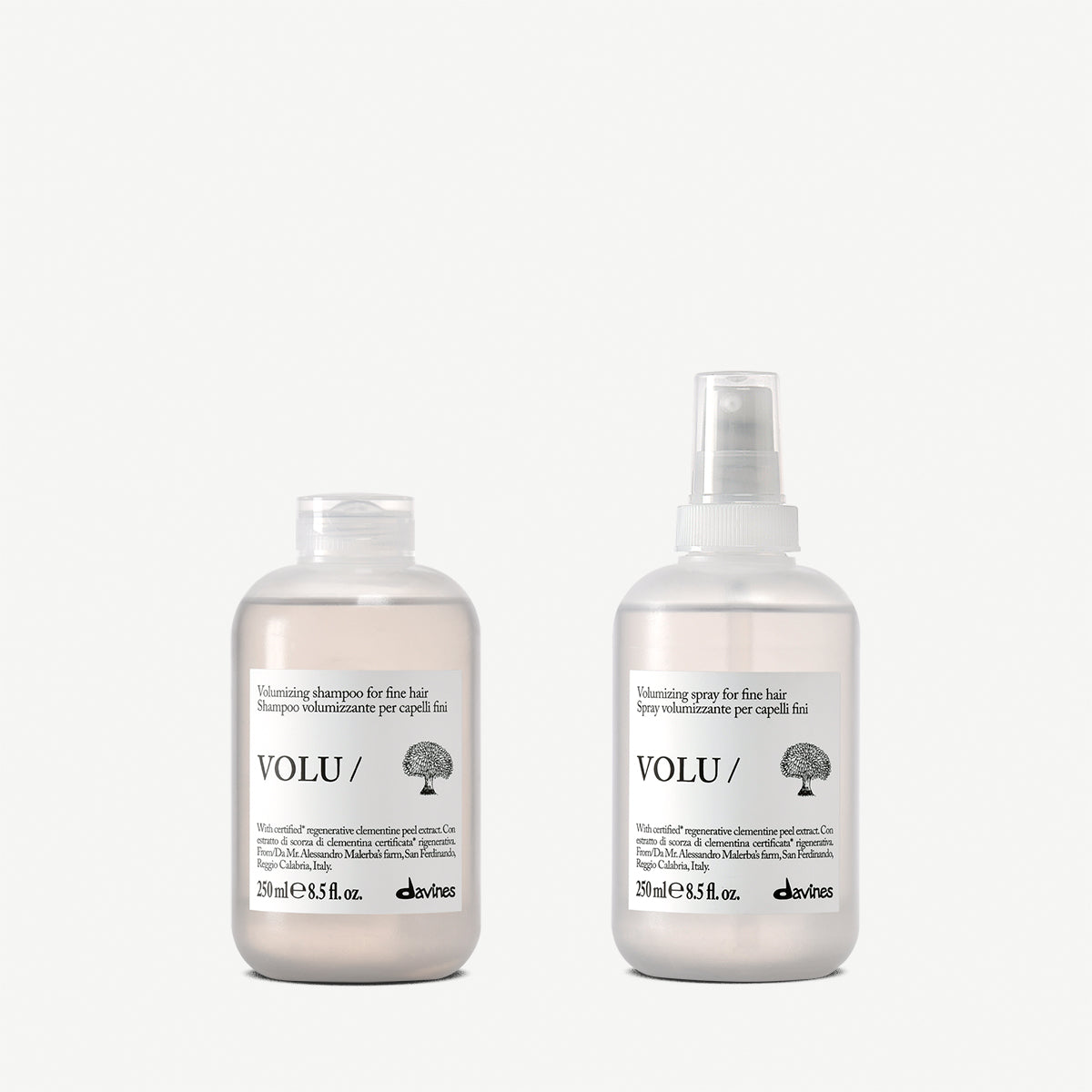 VOLU Shampoo &amp; Hair Mist 1  Davines

