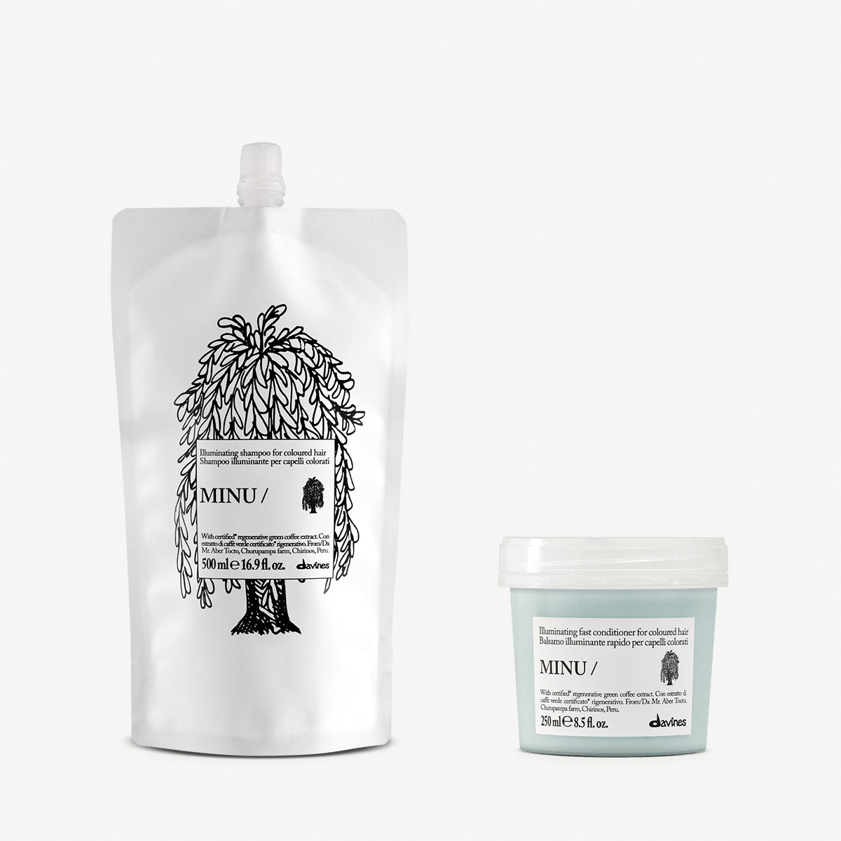 Éco-recharge MINU Shampoo + Conditioner 1  Davines
