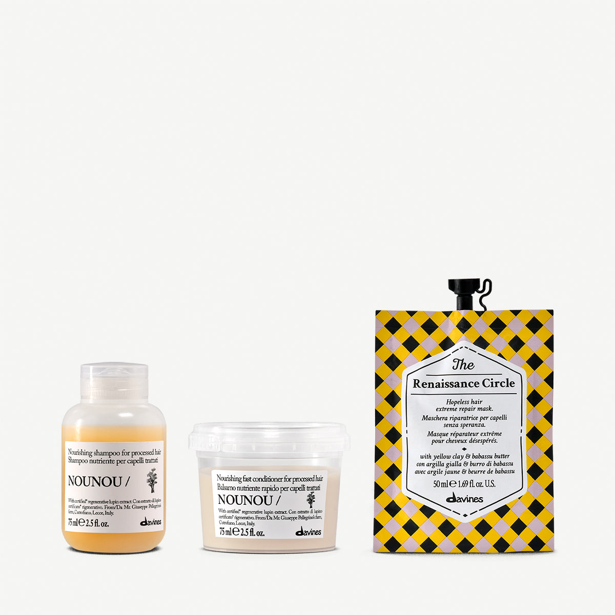 Kit Découverte Cheveux Abîmés 1  Davines
