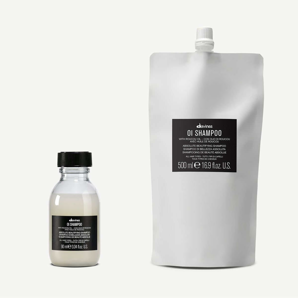 Duo voyage OI Shampoo + éco-recharge 1  Davines france
