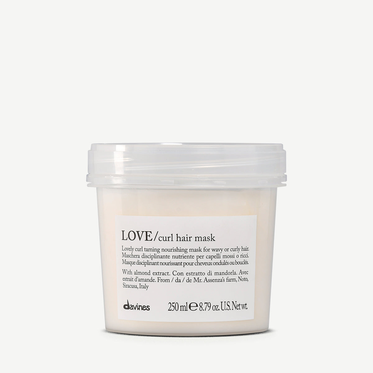 LOVE CURL Mask 1  Davines
