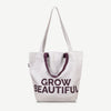 WE SUSTAIN BEAUTY TOTE BAG Sac issu de l'agriculture biologique régénératrice GROW BEAUTIFUL 1 pz.  Davines
