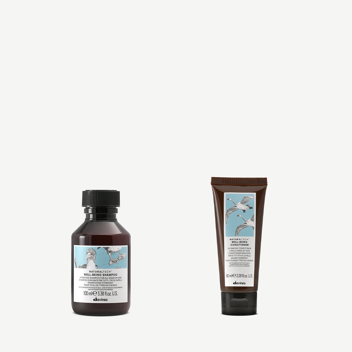 Duo voyage WELLBEING 1  2 pz.Davines
